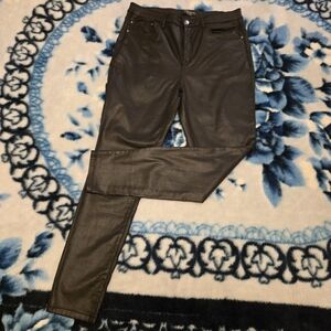 RW&CO. High Rise Coated Jeans Lke New - Size L (12)